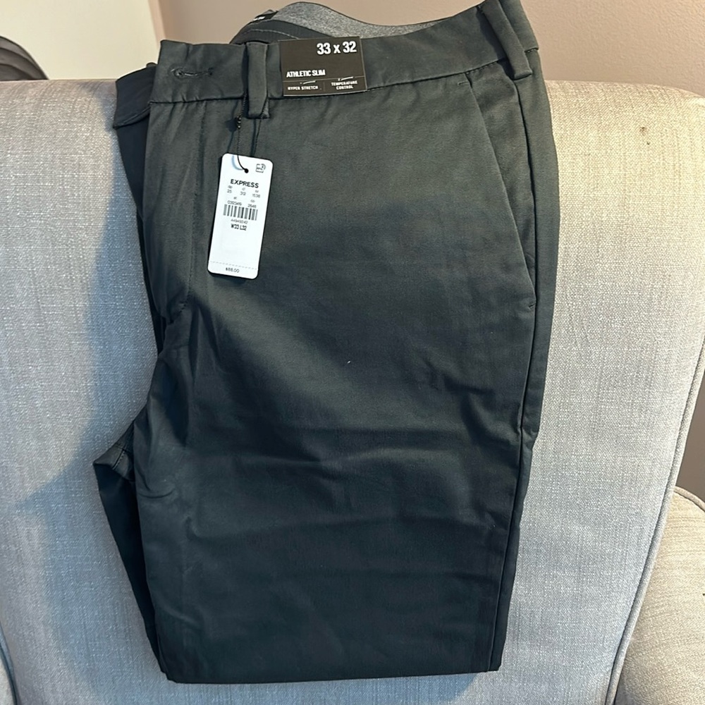 Express athletic slim chinos